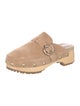 See by Chloé Suede Studded Accents Mules