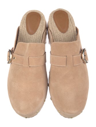 See by Chloé Suede Studded Accents Mules