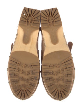 See by Chloé Suede Studded Accents Mules