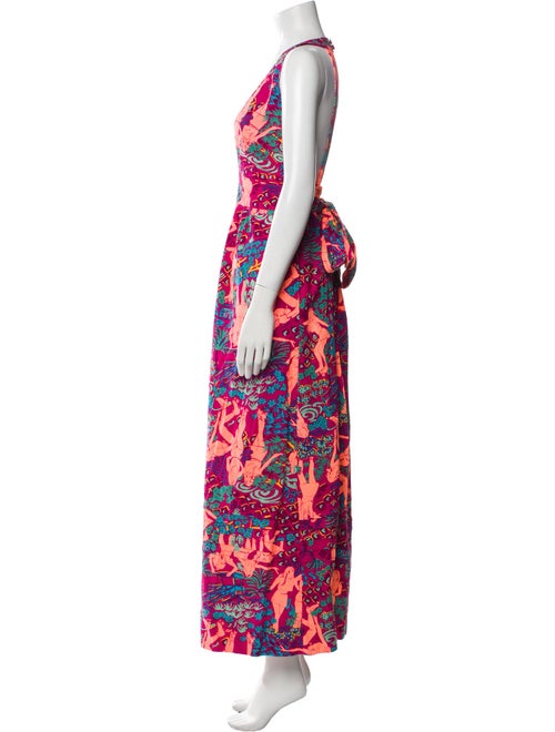 See by Chloé Printed Long Dress