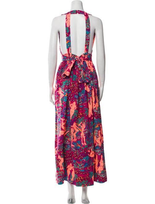 See by Chloé Printed Long Dress