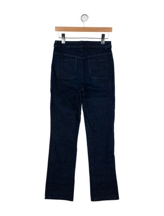 See by Chloé High-Rise Straight Leg Jeans