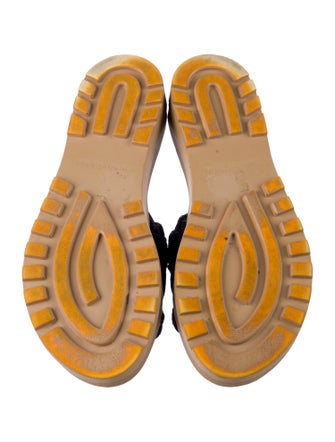 See by Chloé Denim Braided Accents Slides