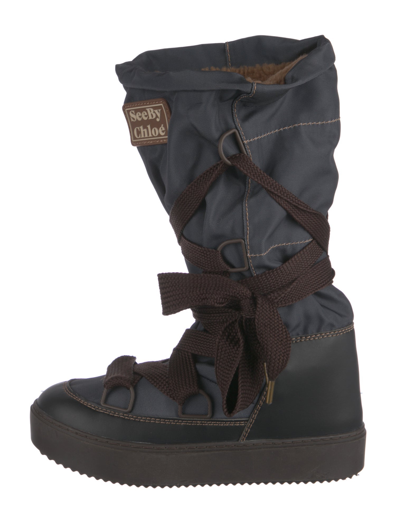 See by Chloé Lace-Up Boots