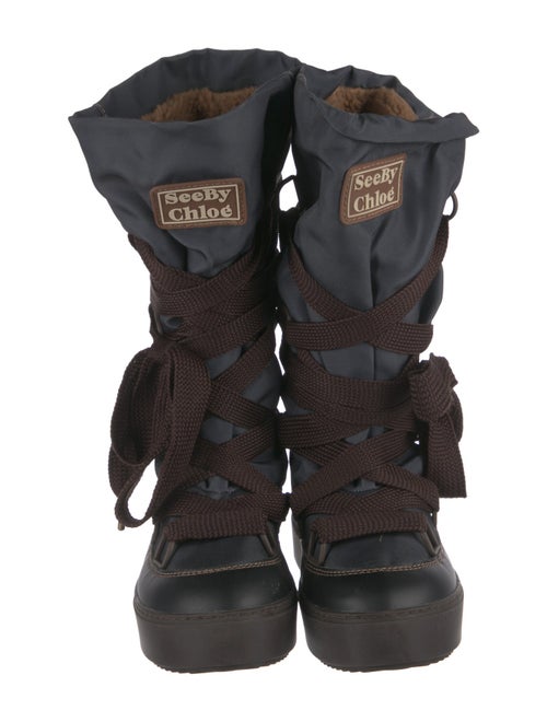 See by Chloé Lace-Up Boots