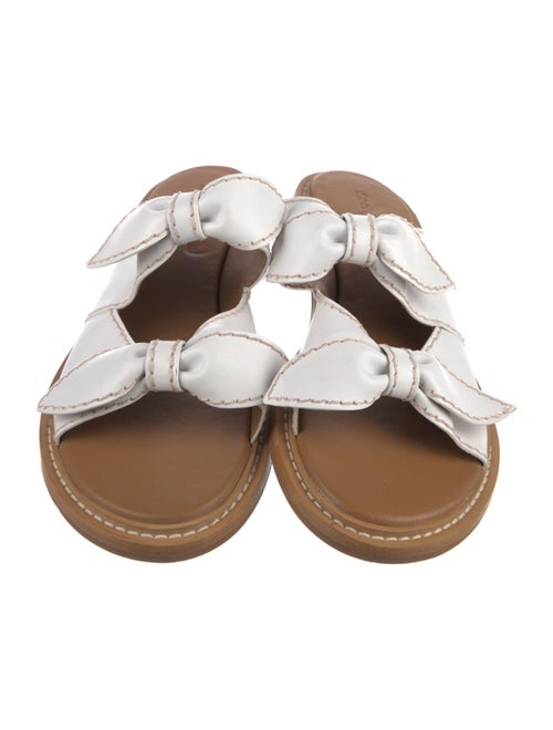See by Chloé Leather Slides
