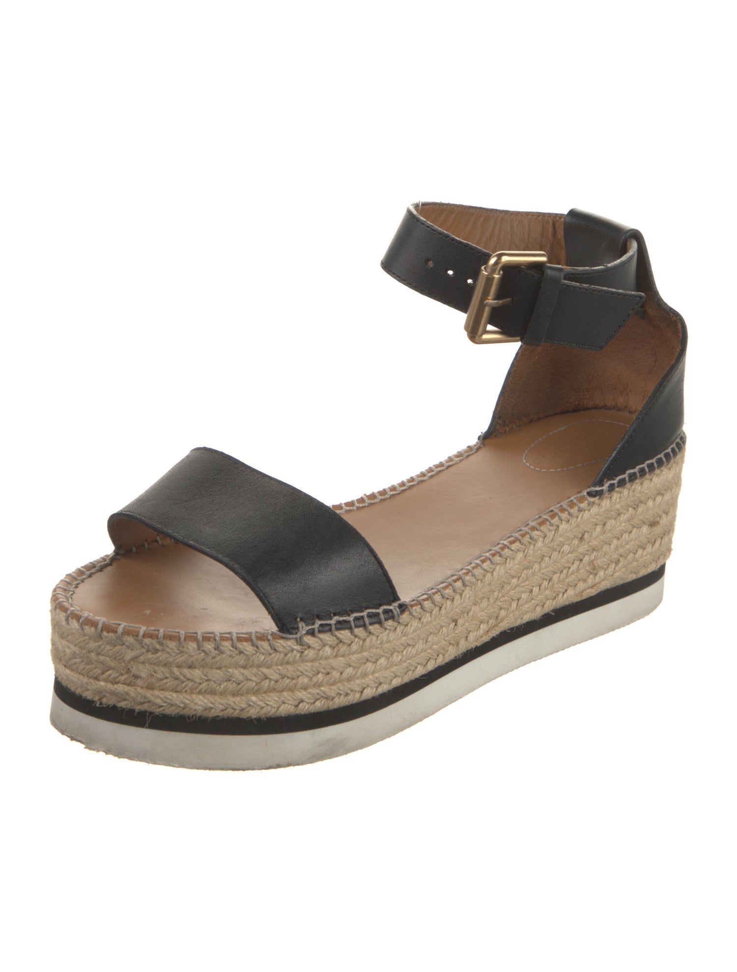 See by Chloé Leather Espadrilles