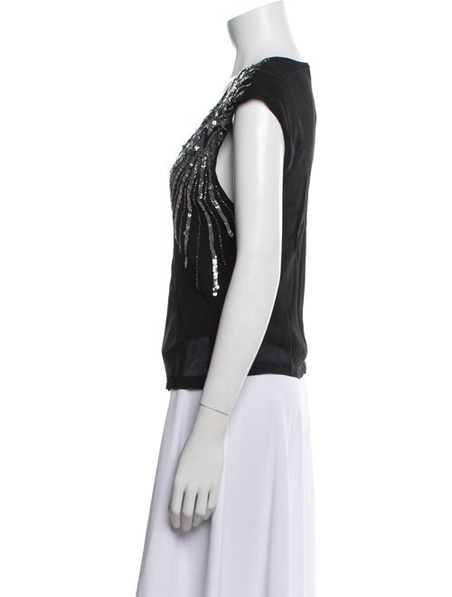 See by Chloé V-Neck Short Sleeve Top