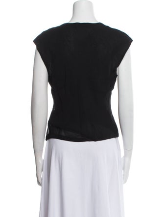 See by Chloé V-Neck Short Sleeve Top