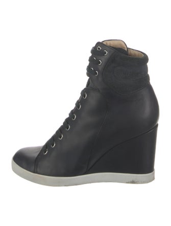 See by Chloé Leather Lace-Up Boots