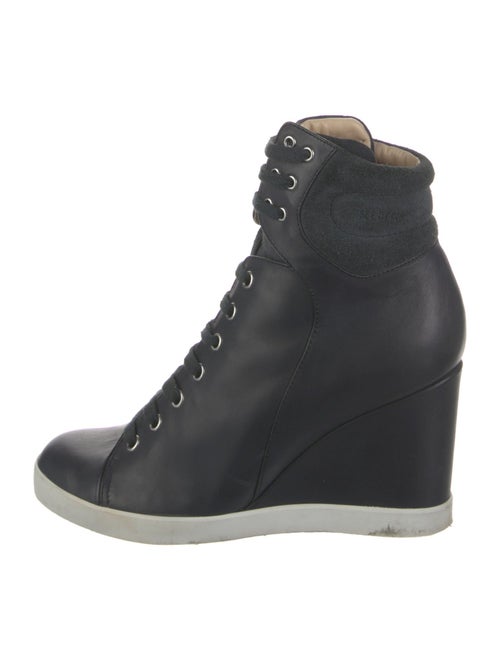 See by Chloé Leather Lace-Up Boots
