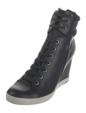 See by Chloé Leather Lace-Up Boots