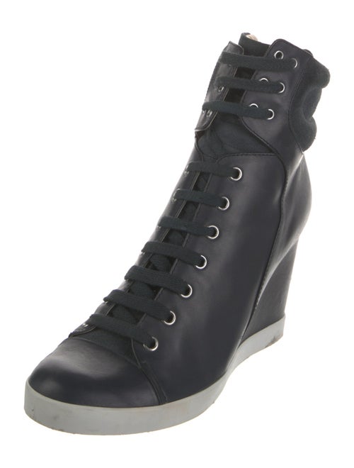 See by Chloé Leather Lace-Up Boots