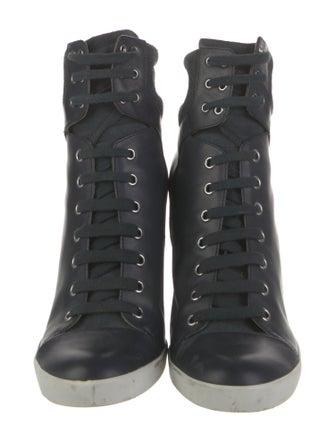 See by Chloé Leather Lace-Up Boots