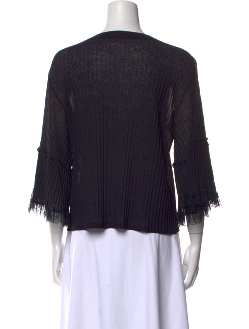 See by Chloé Scoop Neck Three-Quarter Sleeve Top