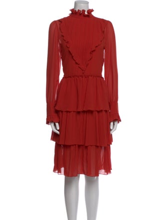 See by Chloé Mock Neck Mini Dress