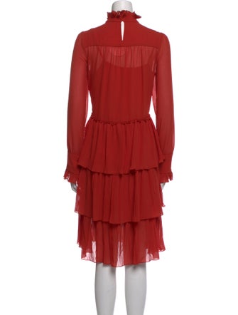 See by Chloé Mock Neck Mini Dress