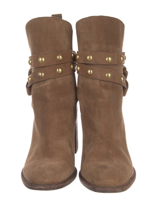 See by Chloé Suede Studded Accents Boots
