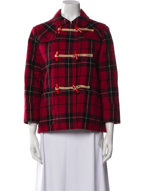 See by Chloé Plaid Print Jacket