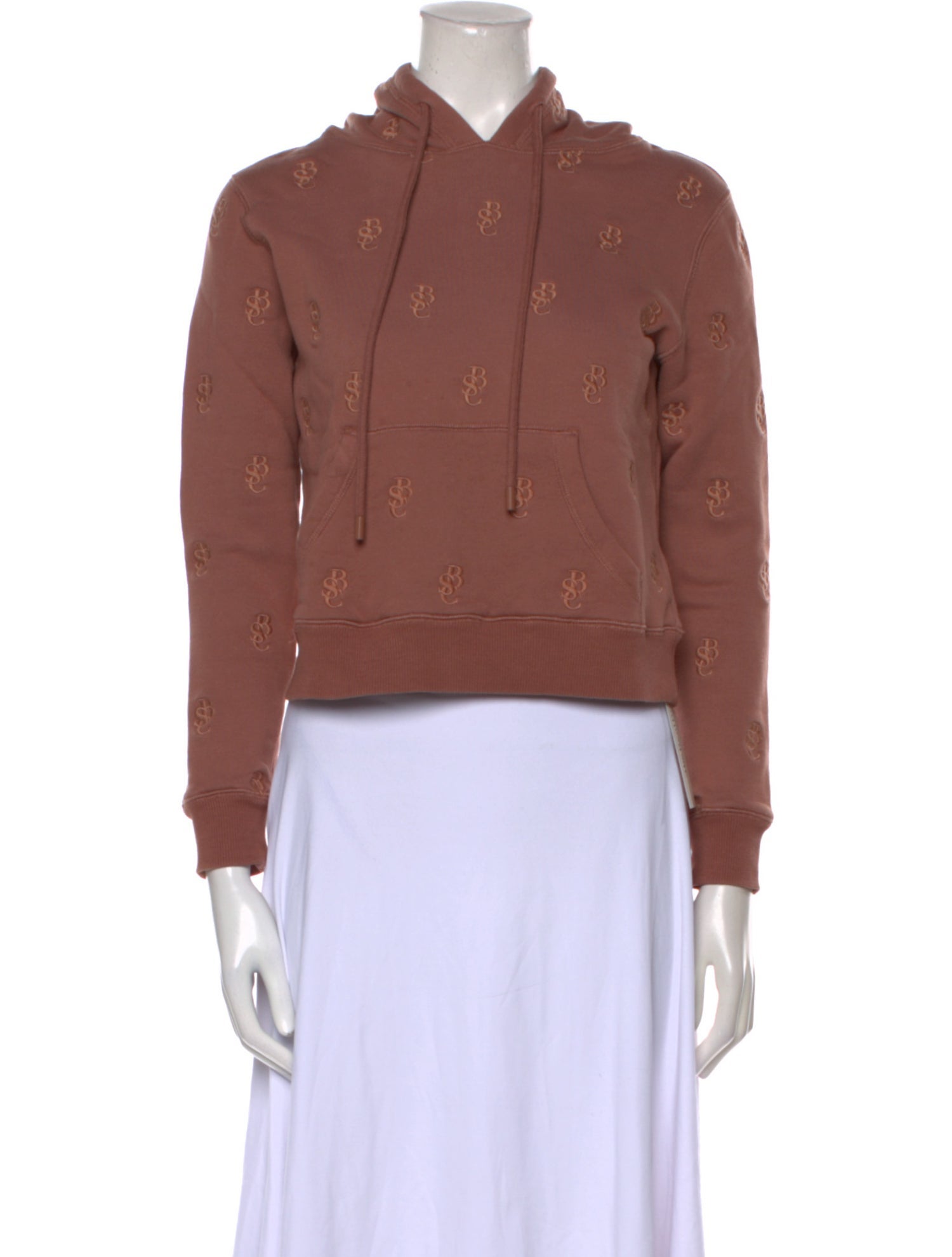 See by Chloé Mock Neck Long Sleeve Sweatshirt