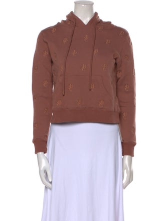 See by Chloé Mock Neck Long Sleeve Sweatshirt