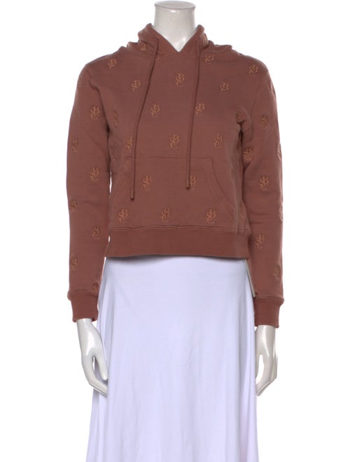 See by Chloé Mock Neck Long Sleeve Sweatshirt