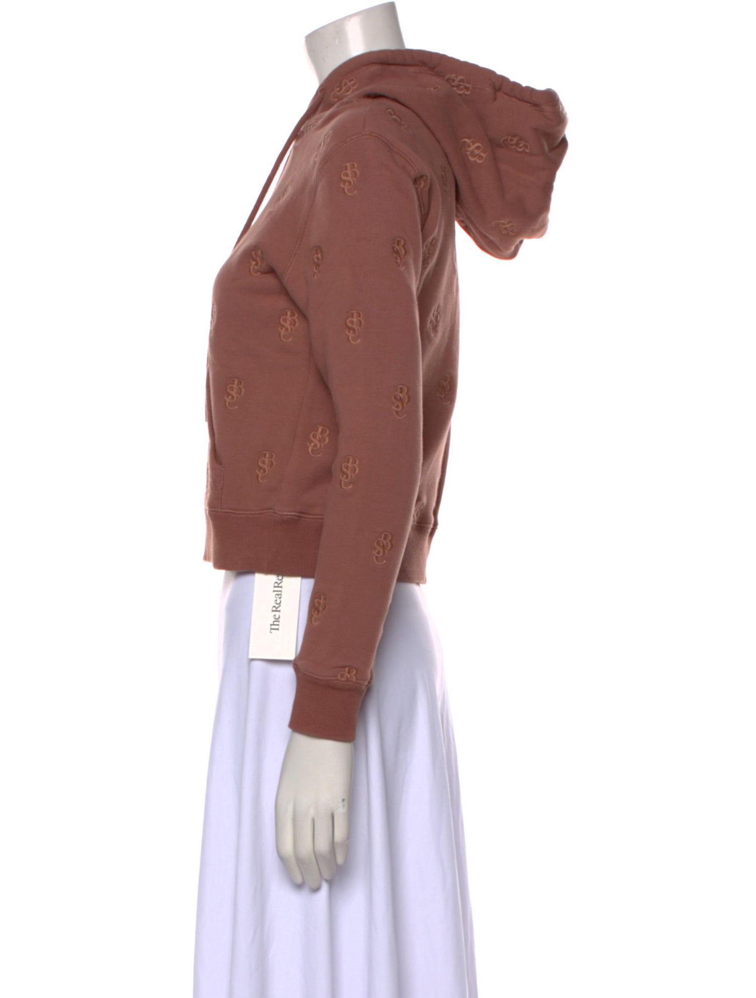 See by Chloé Mock Neck Long Sleeve Sweatshirt