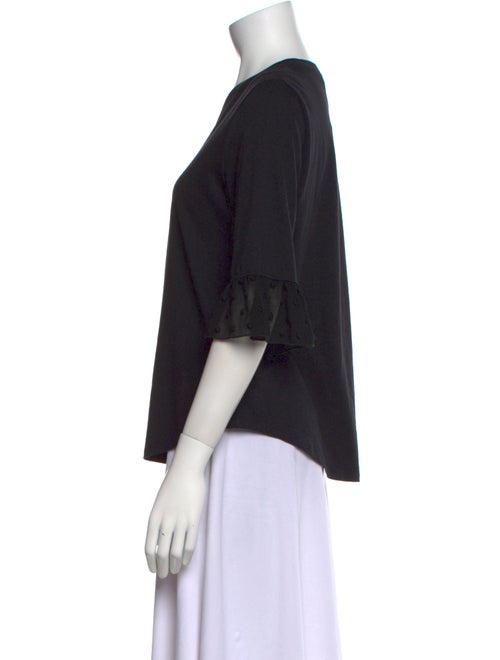 See by Chloé Scoop Neck Three-Quarter Sleeve T-Shirt