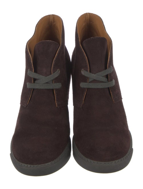See by Chloé Suede Lace-Up Boots