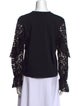 See by Chloé Crew Neck Long Sleeve Blouse