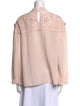 See by Chloé Mock Neck Long Sleeve Blouse
