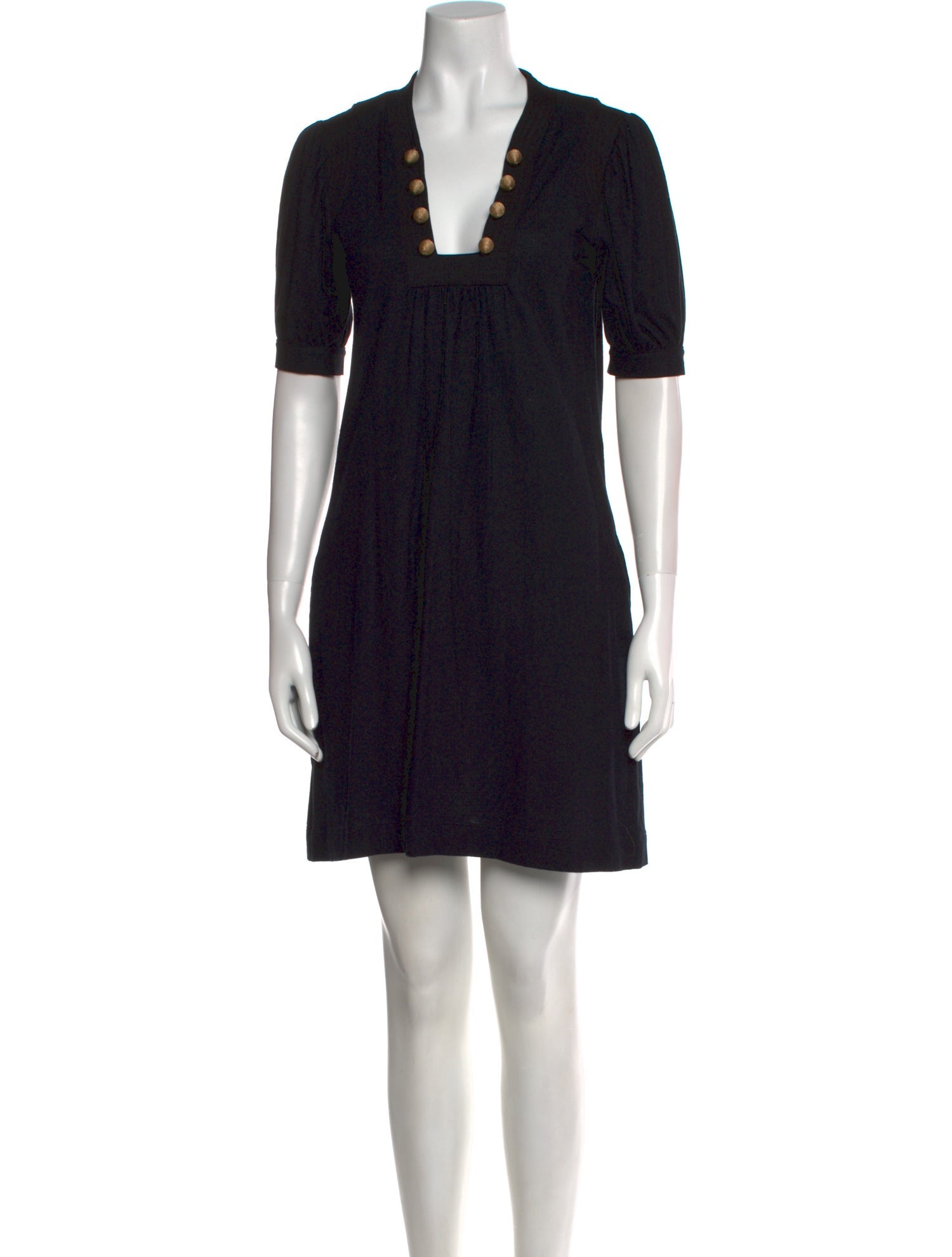 See by Chloé Square Neckline Mini Dress