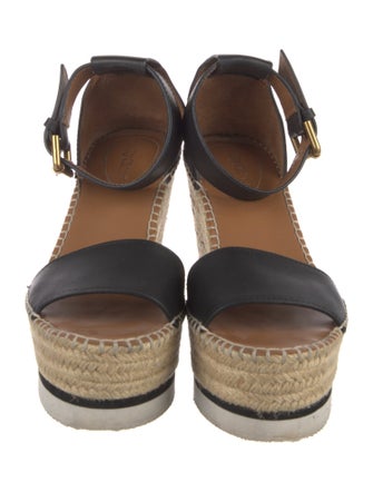 See by Chloé Leather Espadrilles