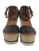 See by Chloé Leather Espadrilles