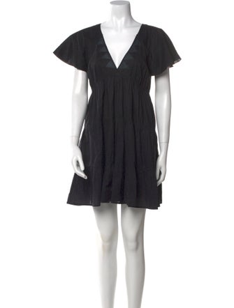 See by Chloé V-Neck Mini Dress