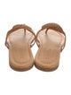 See by Chloé Leather Braided Accents Slides