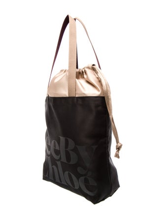 See by Chloé Nylon Top Handle Bag