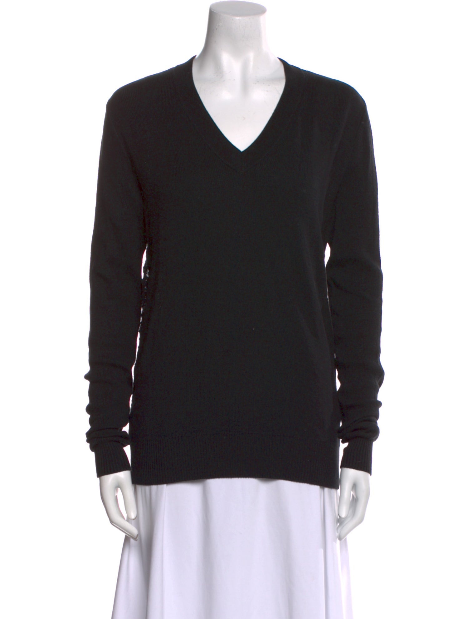 See by Chloé V-Neck Long Sleeve Sweatshirt