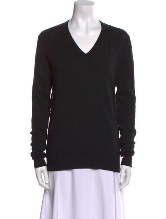 See by Chloé V-Neck Long Sleeve Sweatshirt