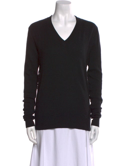 See by Chloé V-Neck Long Sleeve Sweatshirt