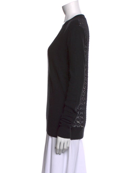 See by Chloé V-Neck Long Sleeve Sweatshirt