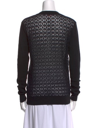 See by Chloé V-Neck Long Sleeve Sweatshirt