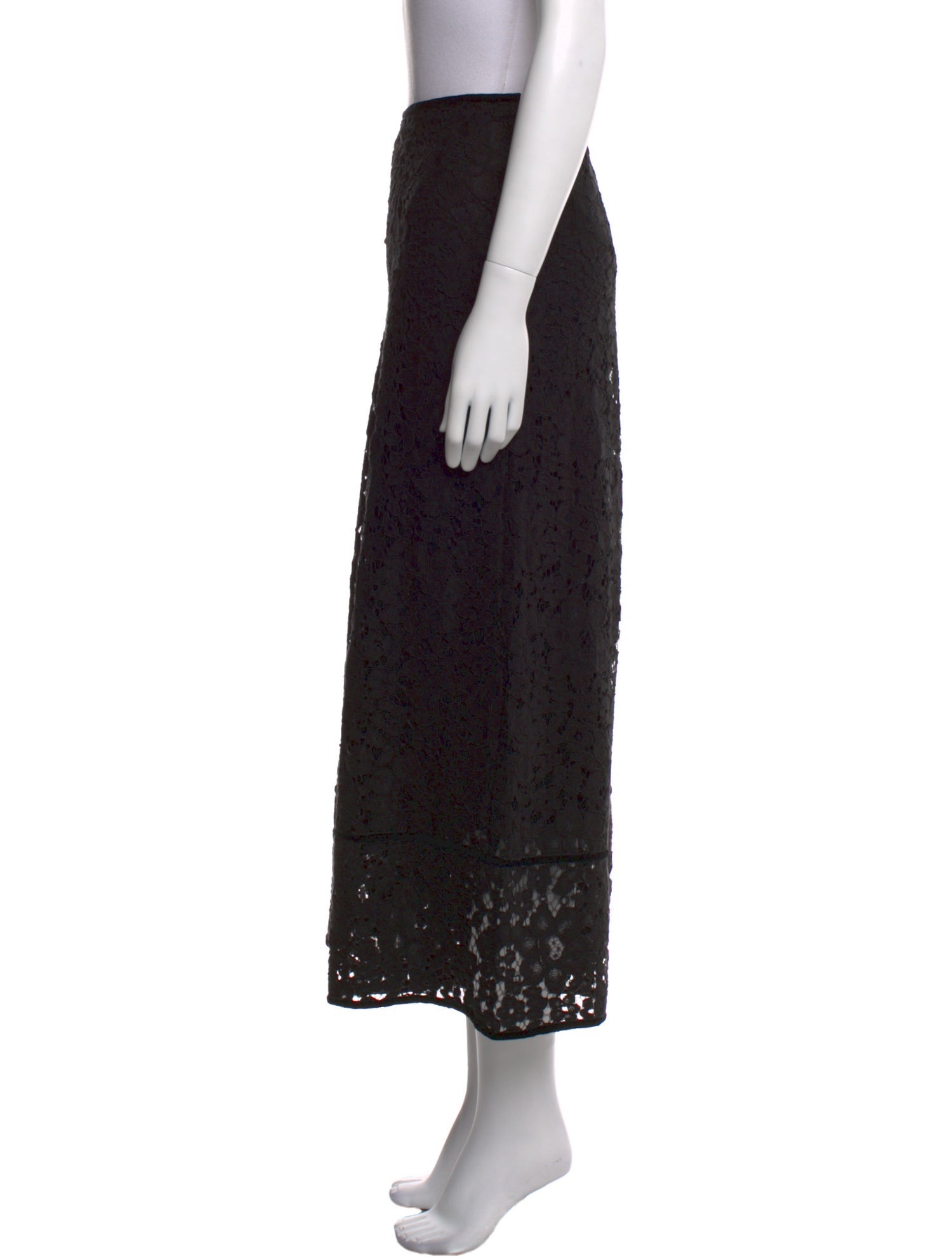 See by Chloé Lace Pattern Wide Leg Pants