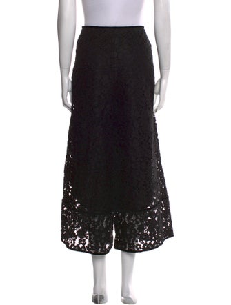 See by Chloé Lace Pattern Wide Leg Pants