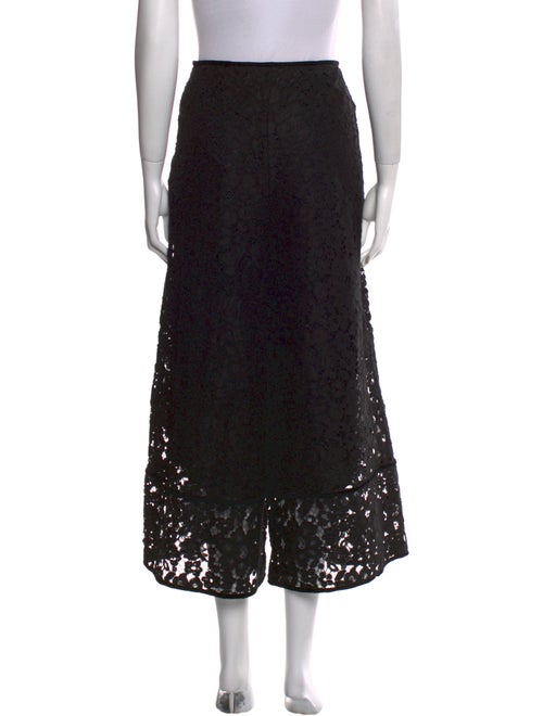 See by Chloé Lace Pattern Wide Leg Pants