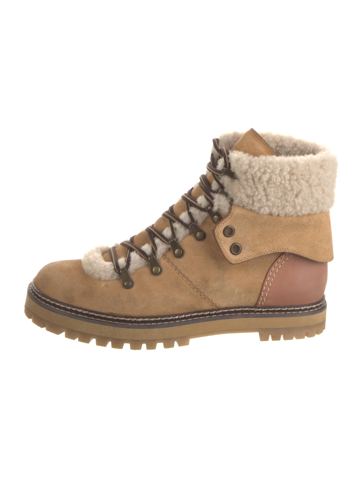 See by Chloé Suede Hiking Boots