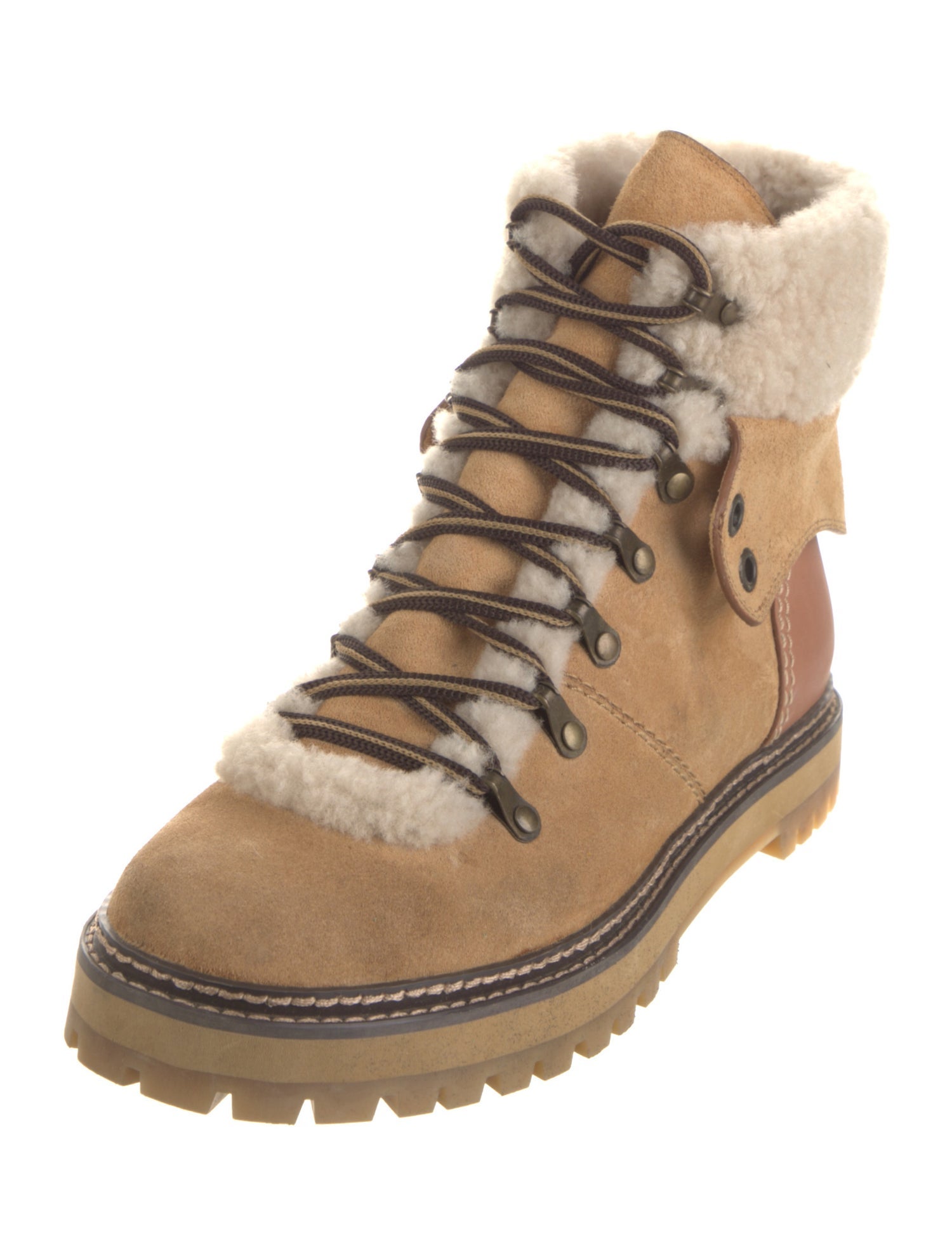 See by Chloé Suede Hiking Boots