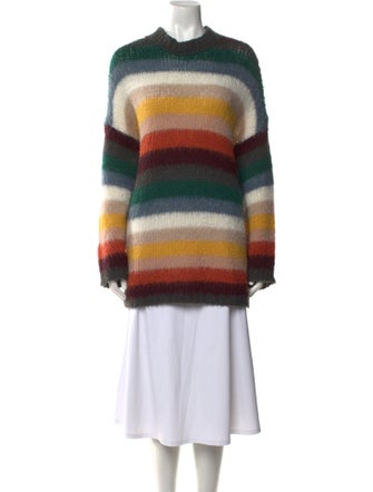 See by Chloé Striped Crew Neck Sweater