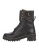 See by Chloé Leather Combat Boots