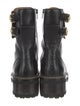 See by Chloé Leather Combat Boots